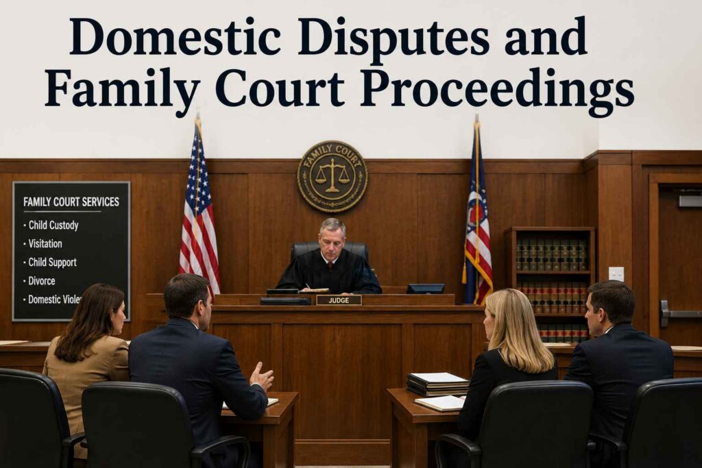 Domestic Disputes and Family Court Proceedings